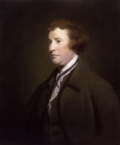 NPG 655,Edmund Burke,studio of Sir Joshua Reynolds