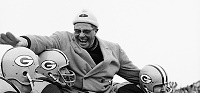 Vince Lombardi Being Carried Off the Field